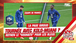 Équipe de France : La page Giroud tournée avec Kolo-Muani ? Rothen le 