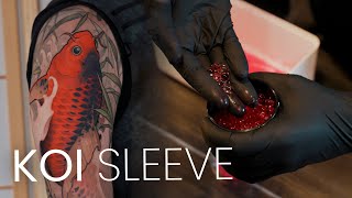     SOLUTION OR WATER? THE DIFFERENCE MATTERS. JAPANESE KOI SLEEVE. 