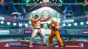 KOF XIV Goro 4 Frame Safe Jump after C Regular Grab