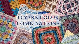 Another 10 Ready to use Yarn Color Combinations