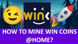 How to mine WIN (WINK Coins) @Home - GPU mining on Windows 10 screenshot 3