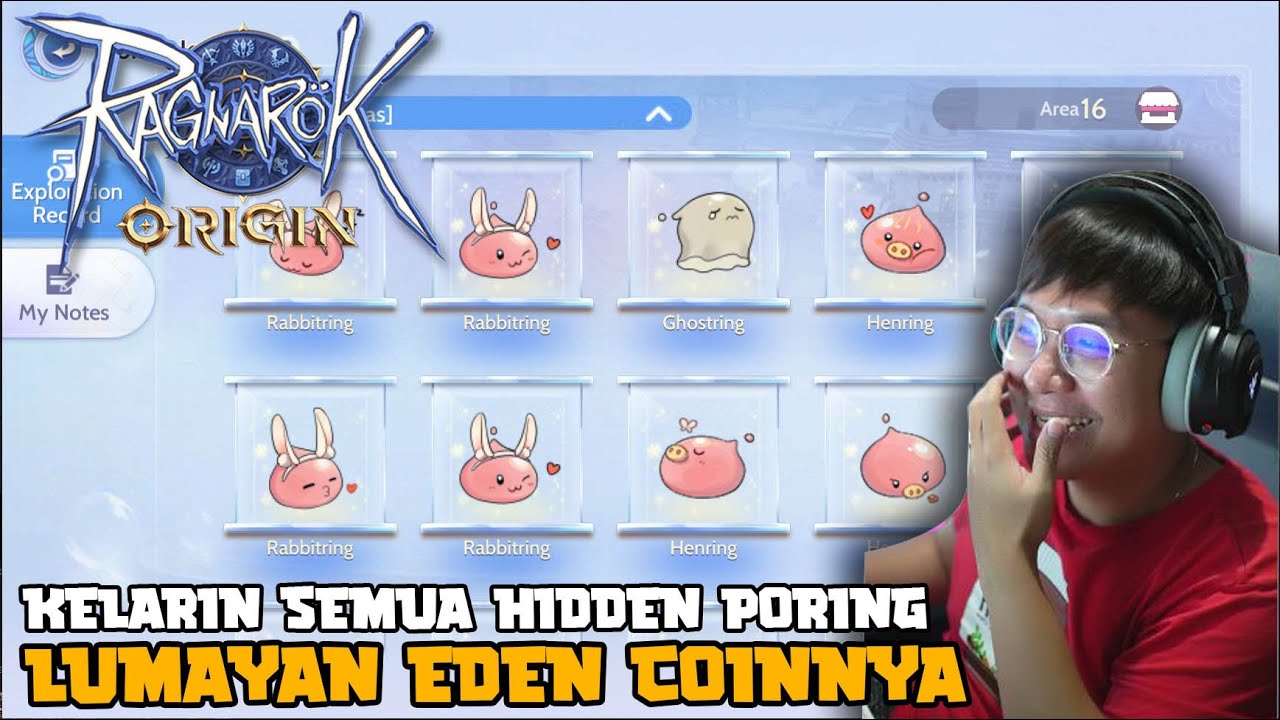 Kelarin hidden poring dapet eden coin banyak banget ragnarok origin