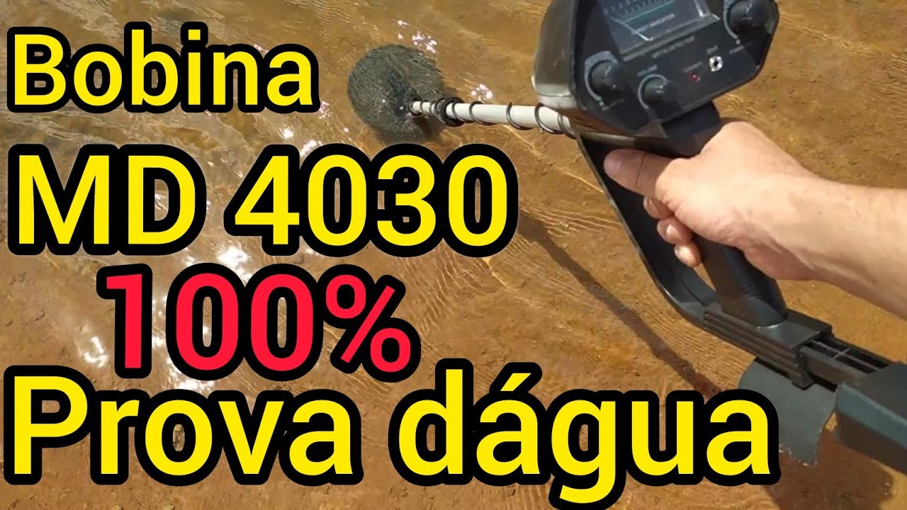 Vedação da bobina do MD 4030  Metal detector 100% prova dágua 