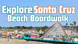 EXPLORE Santa Cruz Beach Boardwalk in Under 2 Minutes | Santa Cruz, California