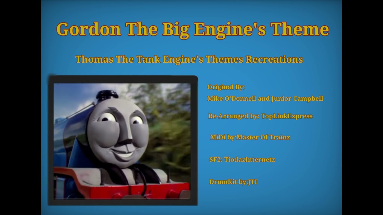 Gordon The Big Engine's Theme|TTTE S1-2|TopLink's Music Siding!