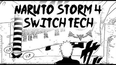 Naruto Storm 4: Switch Tech Tutorial (with controller display)