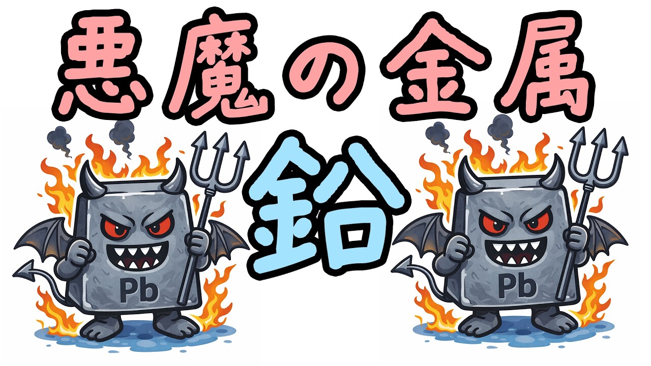 なぜ「鉛」は人類と環境に大きな影響を与えたのか？【小学生でもわかる・ざっくり解説】