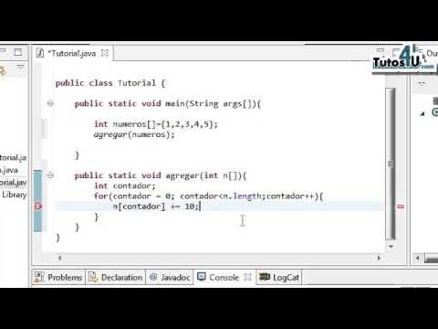 Métodos con Array. Tutorial 30. Curso de Programación Java en Español.