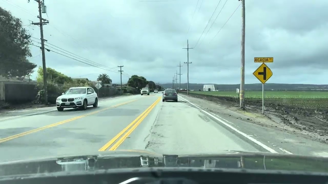 Trayecto de Salinas Asia Marina California 