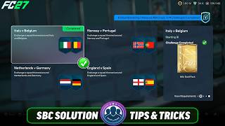 FC 27 Marquee Matchups – Italy v Belgium SBC - Cheap Solution & Tips