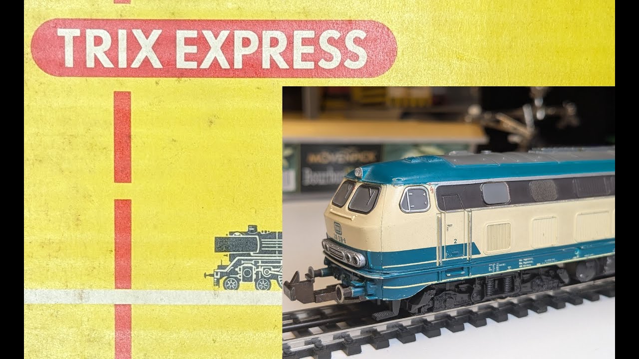Trix Express - Beige BR218 mit 2tem Motor und LED versehen - wieder Fehler gemacht... unglaublich