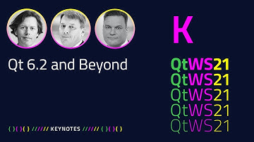 Qt 6.2 and beyond | Keynote | #QtWS21