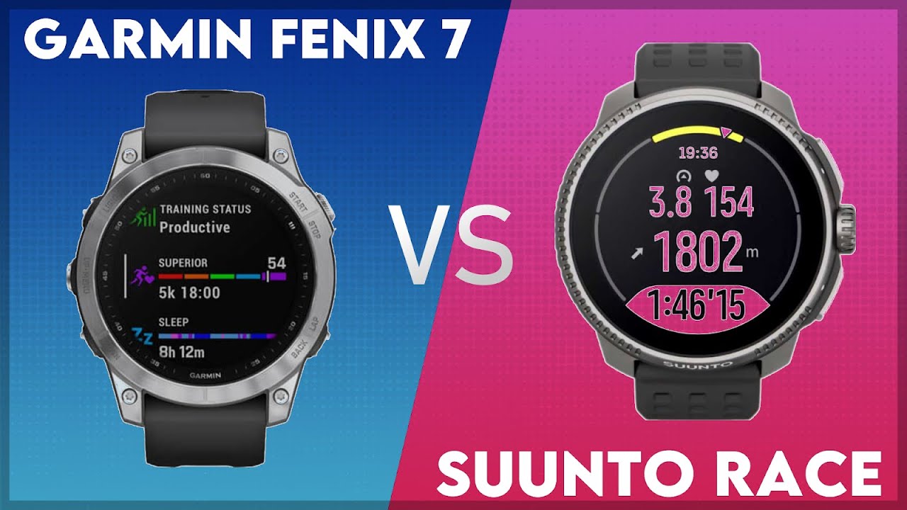 Garmin Fenix 7 vs Suunto Race Comparison - YouTube