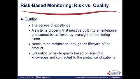 Risk Based Monitoring: The Data Management Connection Trailer