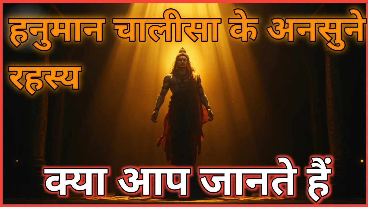 हनुमान चालीसा के अनसुने रहस्य | जो कोई नहीं बताता | कलियुग का सबसे शक्तिशाली कवच/Sanatan Katha Ganga