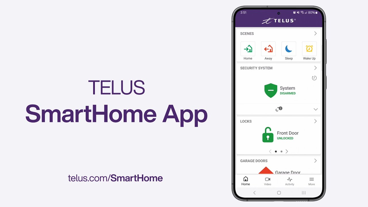 Take a tour of the TELUS SmartHome application | TELUS - YouTube