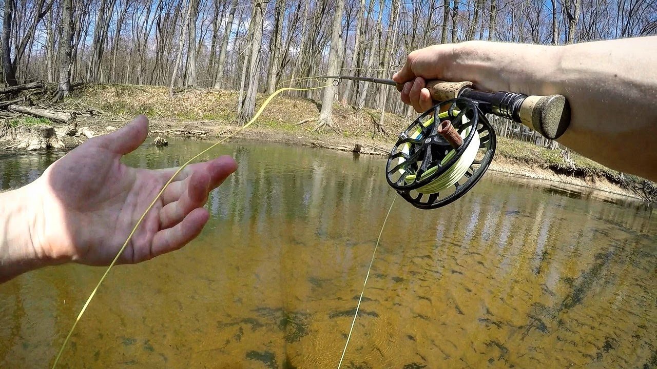 Pike on the Fly - Fishing CLEAR Shallow rivers - youtube