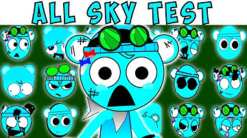 ALL SKY TEST | FNF Character Test | Gameplay VS Playground