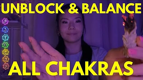 🤲Unblock, Balance, & Activate All 7 Main Chakras✨FULL 33:33 Energy Healing ASMR Reiki Session