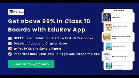 Prepare for your Class 10  board exams now from EduRev App! #class10 #boardexam #exampreparation