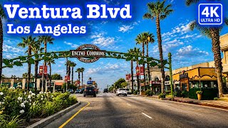 Driving Entire Ventura Boulevard [4K] | Los Angeles | Studio City | California 2026