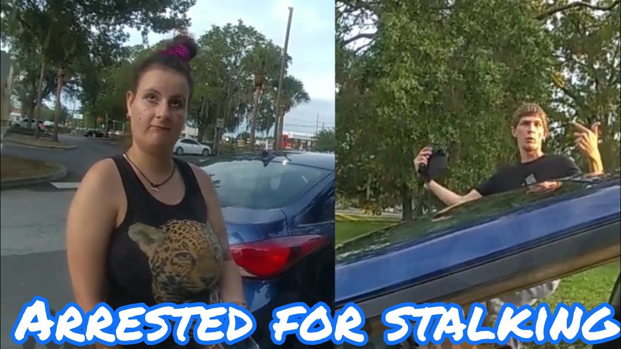 COUPLE ARRESTED FOR STALKING - YouTube