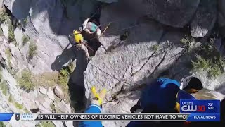 Utah DPS captures dramatic helicopter rescue on camera