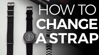 How To Change a Watch Strap