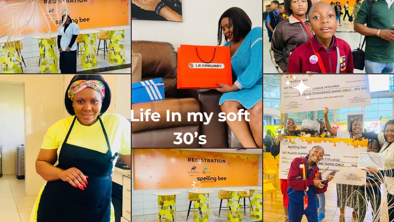 Unboxing Le Creuset gift | Braai day | Lance Mtomba won 1st place | Spelling Bee