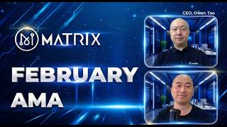 Matrix CEO Reveals the Future: Tokenizing Human Biodata (February AMA)