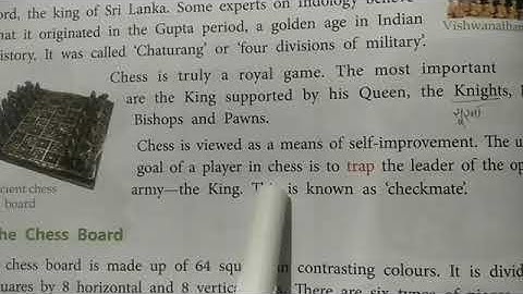 Class 5,English Reader, chapter 3 lecture 1 A mind game