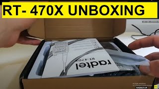 Radtel RT-470X - UNBOXING - First Impressions