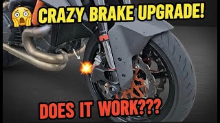 Motorcycle upgrade! Are Brake Cooling Ducts worth your buck?