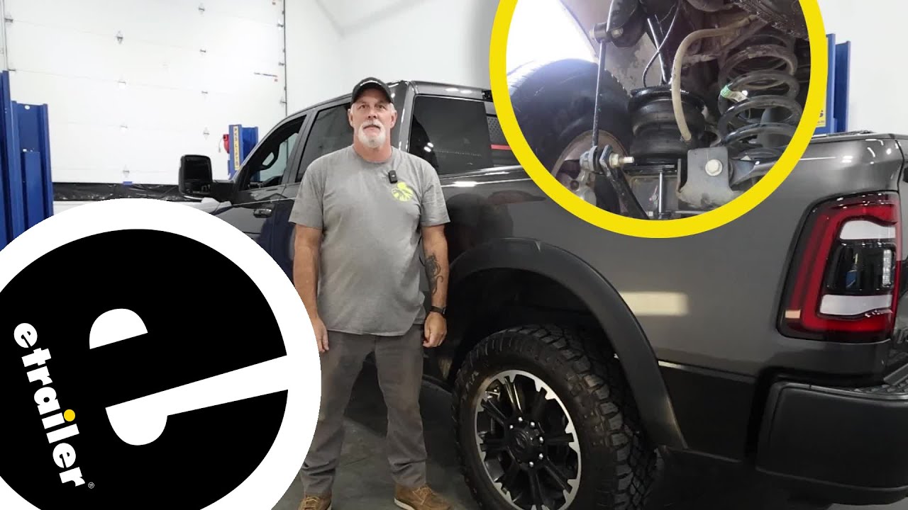 etrailer | Air Lift LoadLifter 7500 XL Ultimate Air Helper Springs DIY Installation - 2024 Ram 2500