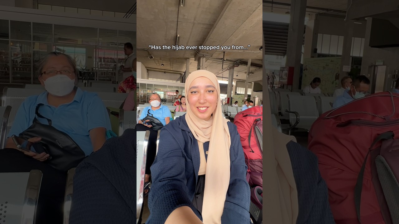 The absolute opposite, it made come this far #solotravel #backpacker #muslimcontent #hijabi