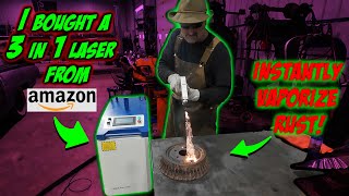 I bought an Amazon LASER Welder/Cleaner Cutter! Was it worth it? by Halfass Kustoms 1,525,848 views 2 months ago 43 minutes