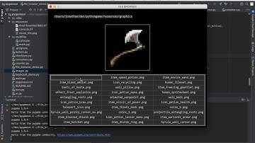 Pygame demo #2: Basic file browser