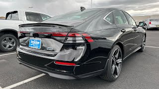 2023 Honda Accord Sport - Crystal Black Pearl - Walkaround