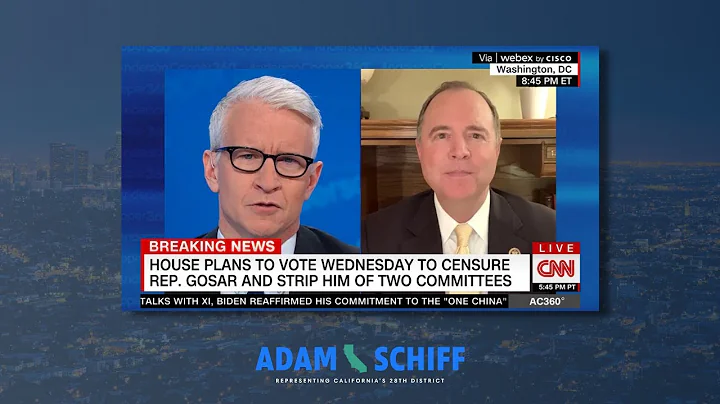 Rep. Schiff on CNN: We Need to Hold Those Responsible for Jan 6 Accountable