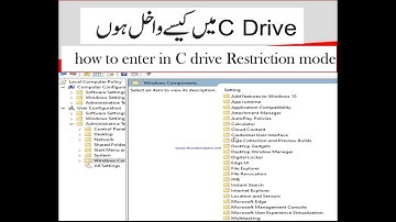 hide c drive group policy server | how to show c drive in windwo 10`