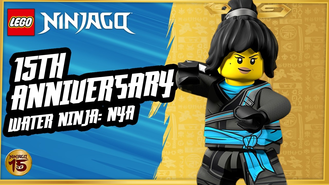 NYA: Legacy of the Water Ninja! 🥷💦💙| Best Moments | 15th Anniversary Special 🎉 | LEGO Ninjago