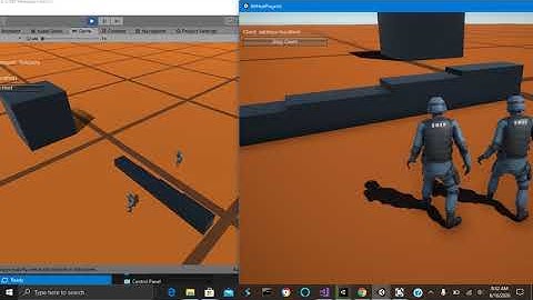 Unity + Mirror Network Test Transform 2
