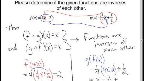 Verifying Inverses Through Composition