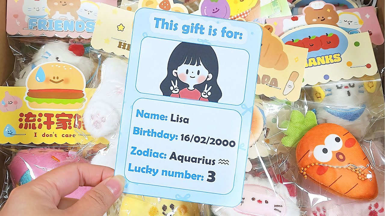 What If You Got the PERFECT Blind Bag Gift Pack Every Time? 선물 만들기 아이디어