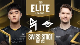 Full Game: Blacklist Rivalry vs Team Secret - Game 1 (BO3) | Elite League - Swiss Stage