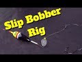 How to tie a Slip Bobber Rig for Catfishing using Live bait