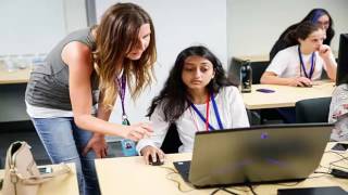More than 30 girls learn about computer coding by making games at Toronto event