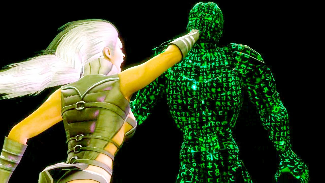 Mortal Kombat 9 - All Fatalities & X-Rays on Matrix Costume Skin Mod 4K ...