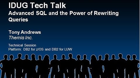 Advanced SQL and the Power of Rewriting Queries