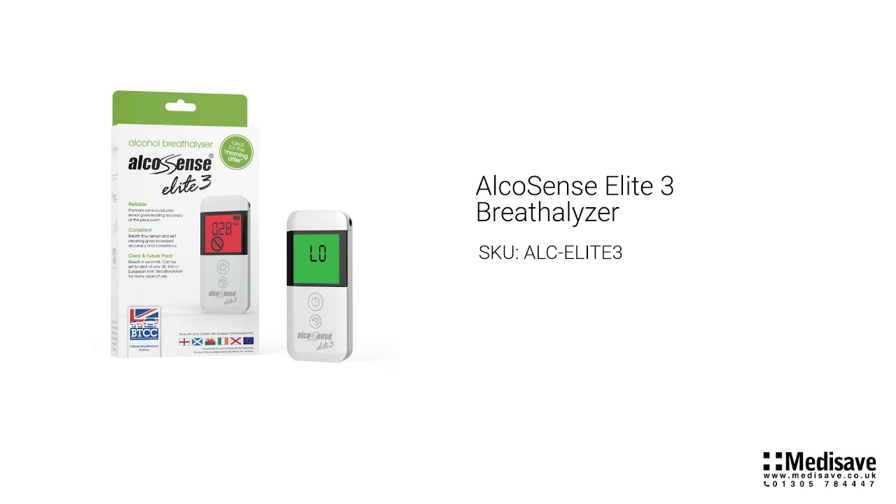 AlcoSense Elite 3 // Home Breathalyzer // Personal Alcohol Tester